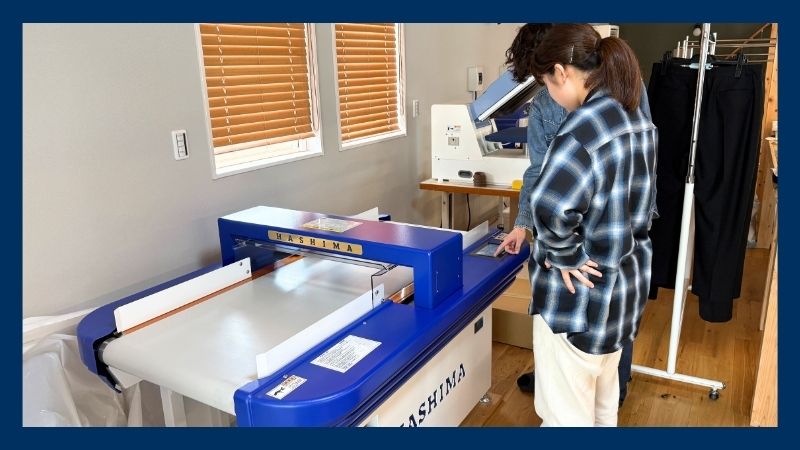新アパレル工学事典　絶版 入社3年目社員のインターン生への検針指導【中日本アパレルシステム